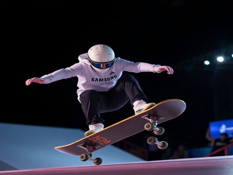 Samsung wprowadza galaxy s25 ultra na sls super crown world championship: nowa perspektywa na największą scenę skateboardingu